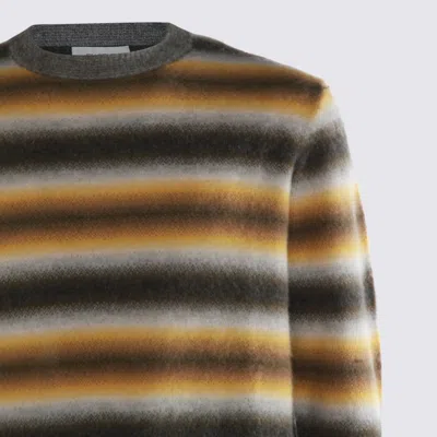 Piacenza Cashmere Sweaters Fantasia In Gray