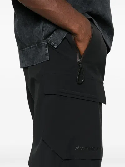 Moncler Grenoble Technical Jersey Trousers In Black