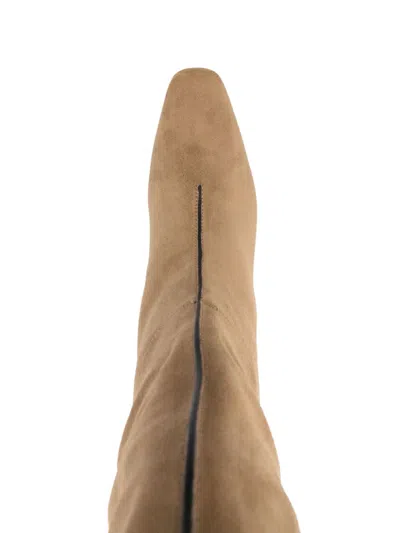 Totême Toteme The Wide Shaft Leather Boots