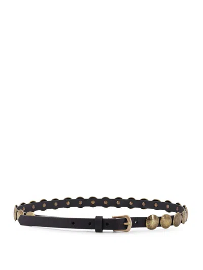 Golden Goose Trinidad Leather Belt In Brown