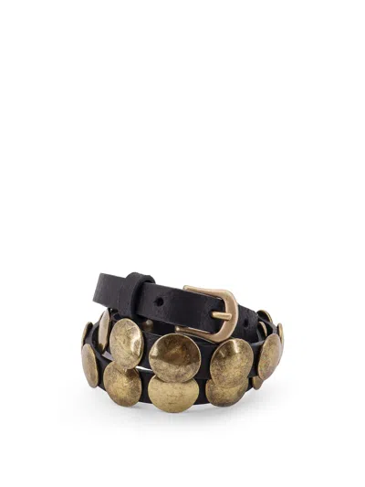 Golden Goose Trinidad Leather Belt In Brown