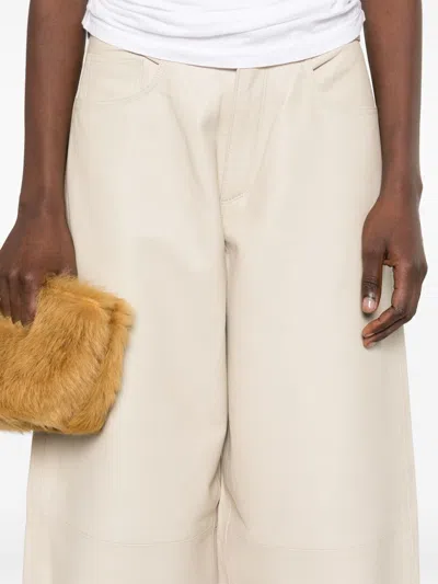 Haikure Trousers Light And Natural In Neutral