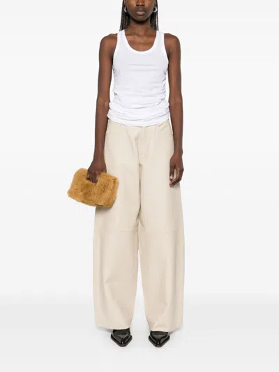 Haikure Trousers Light And Natural In Neutral