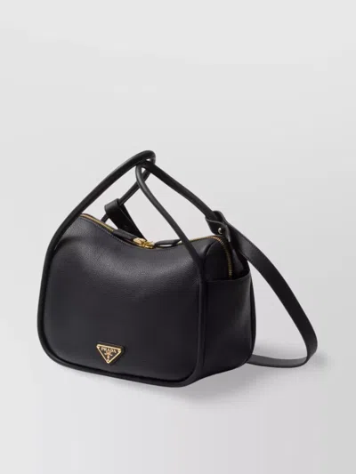 Prada Darling Handbag Black In Leather In Black