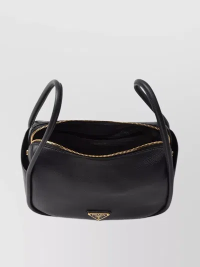 Prada Darling Handbag Black In Leather In Black