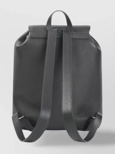 Celine Padded Shoulder Strap Top Handles Backpack In White