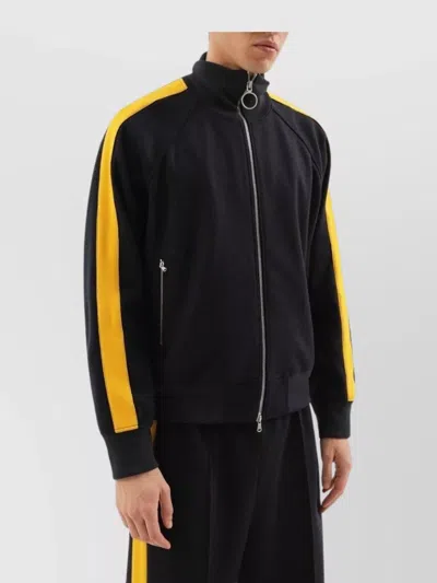 1989 Studio Jacket High Collar Side Stripes In Multi