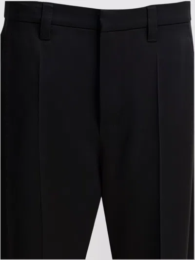 Brunello Cucinelli Tailored Trousers With Wide Leg In Black