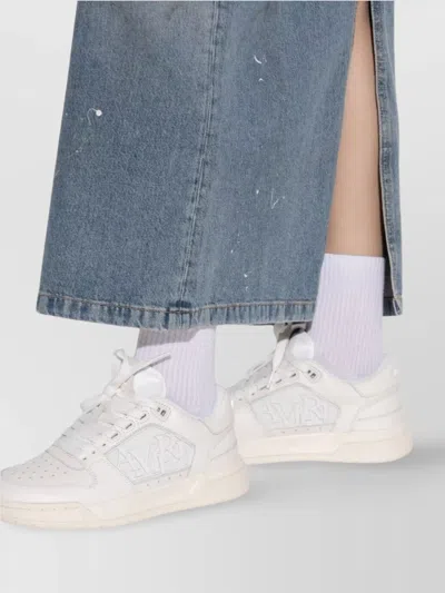 Amiri Logo Sneakers In White