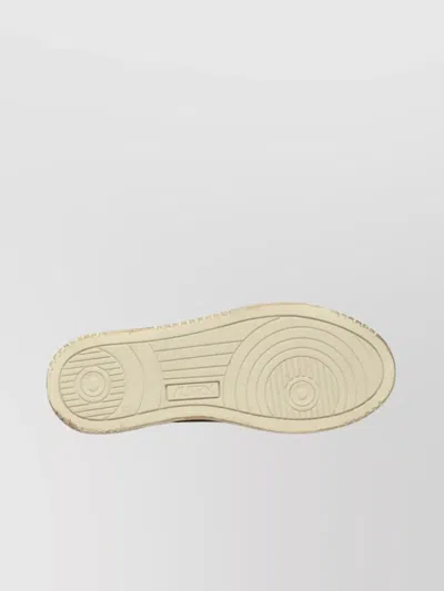 Autry Low Top Sneakers Contrasting Inserts In Purple