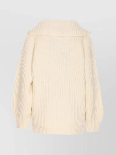 Liu •jo Wool Coat Double-breasted Shawl Collar In Metallic