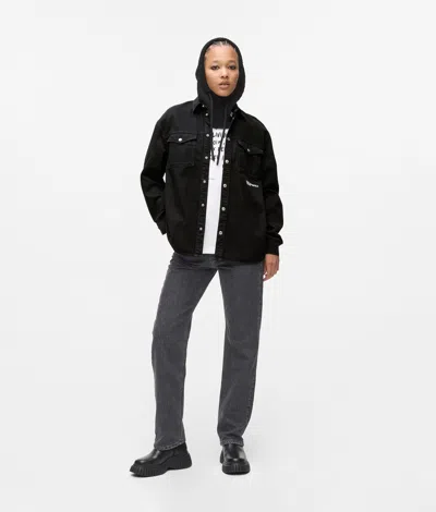 Kl Jeans Overshirt In Black