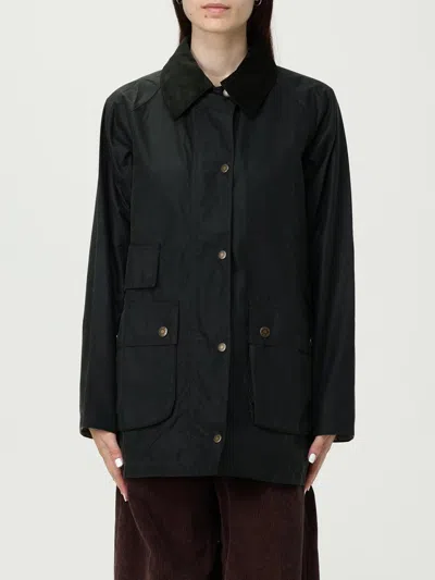 Barbour Modern Beadnell Puffer Jackets Black In Green