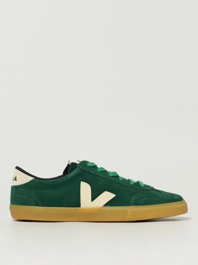 Veja Bold Suede Golf Pierre Sneakers In Green