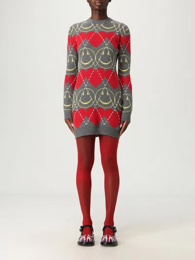 Moschino Dress In Multi