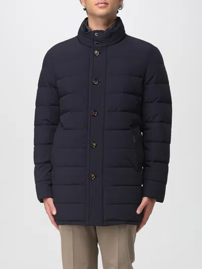 Moorer Calegari-l Jacket In Blue