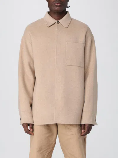 Jw Anderson J. W. Anderson Relaxed Fit Jacket With Classic Collar In Gray