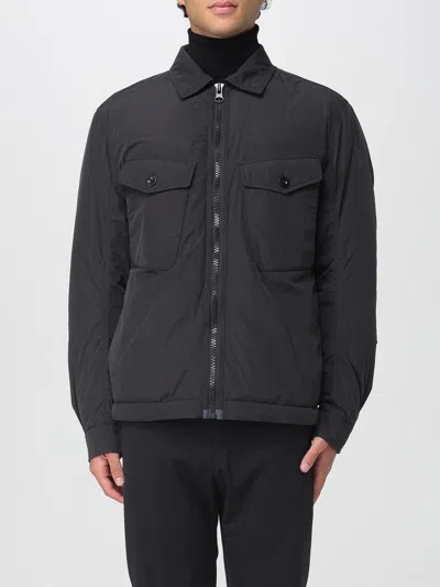 Ten C Tailored Mid-layer Jacket With Minimalist Design In Black