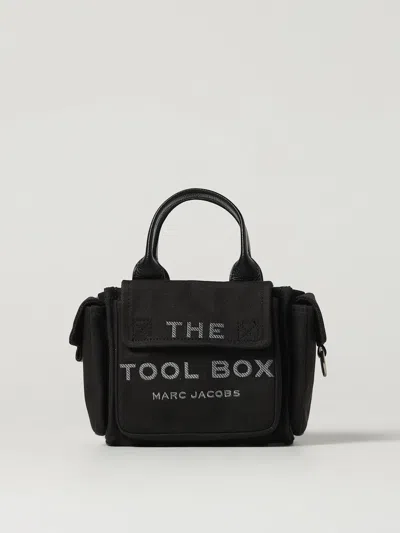 Marc Jacobs "the Tool Box" Shoulder Bag In Black