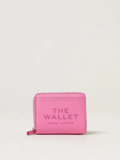 Marc Jacobs Pink 'the Mini Compact' Wallet In Pink