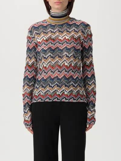 Missoni Slim-fit-rollkragenpullover Aus Strukturierter Spitze In Blue