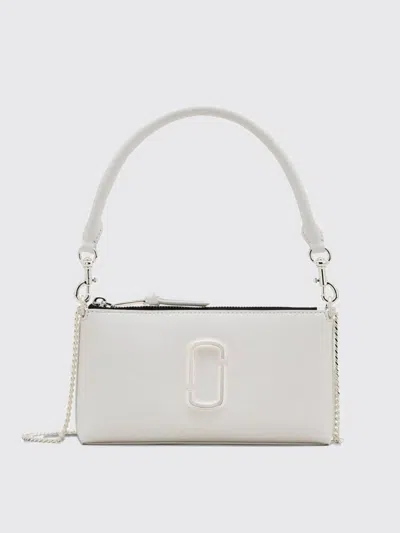 Marc Jacobs The Snapshot Dtm Pochette Shoulder Bag In White