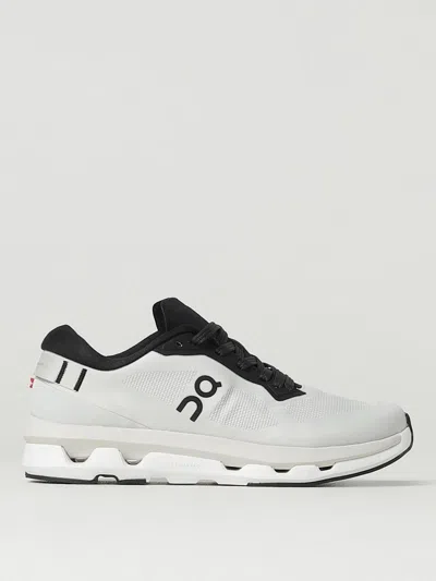 On Cloudze Stretch Recycled-knit Sneakers In White