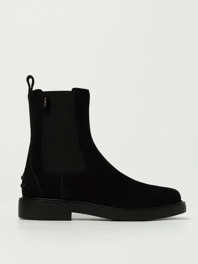 Tod's Boots  Woman Color Black In Black