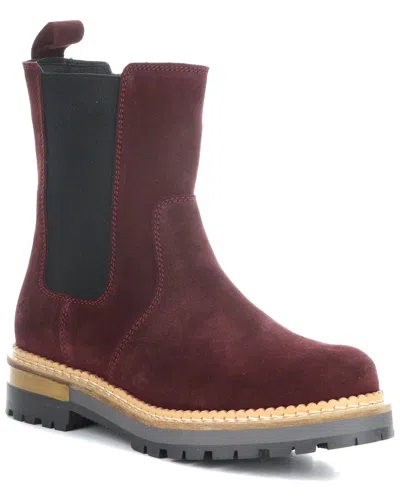 Bos. & Co. Bos & Co Arbor Suede Boot In Purple