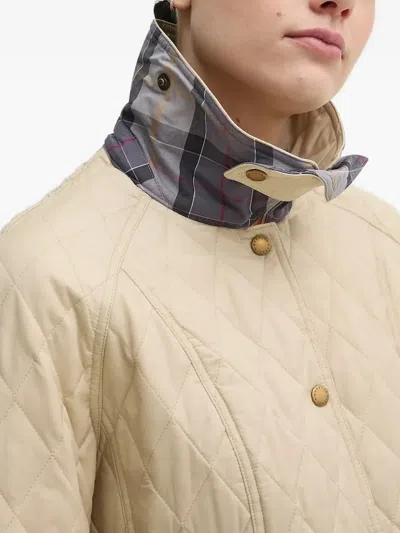 Barbour Summer Beadnell Womens Quilted Jacket In Neutral
