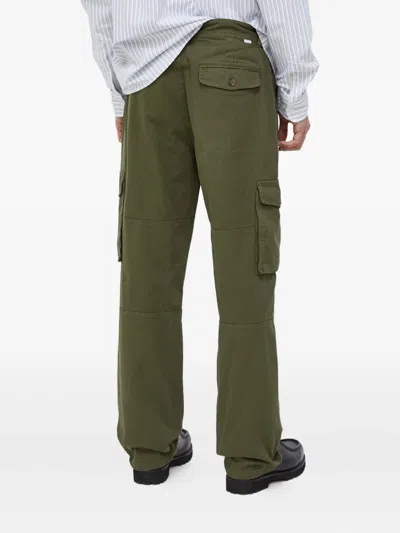 Les Deux Herringbone Cargo Pants In Multi