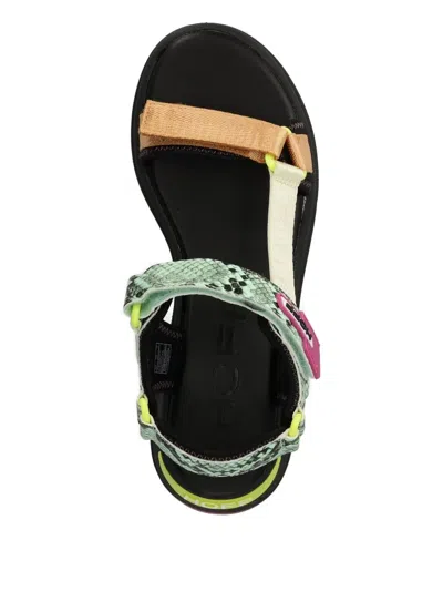 Hoff Palawan Touch-strap Sandals In Multi