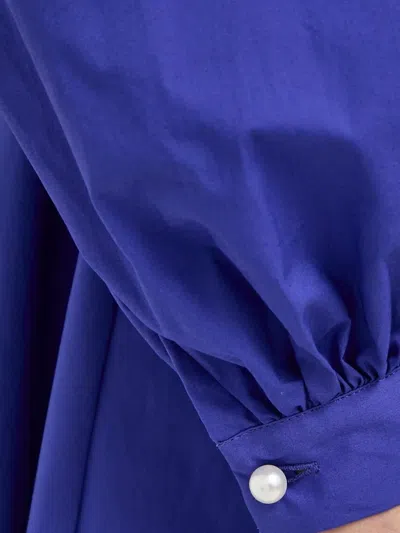 泡泡袖企领迷你连衣裙