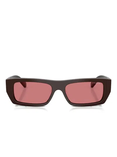 Vogue Eyewear Rectangle-frame Sunglasses In Neutral
