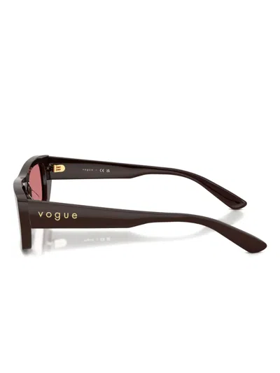 Vogue Eyewear Rectangle-frame Sunglasses In Neutral