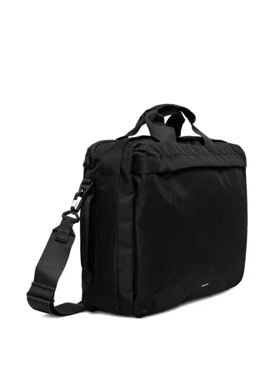 Sandqvist Top-handle Detachable-strap Briefcase In Black