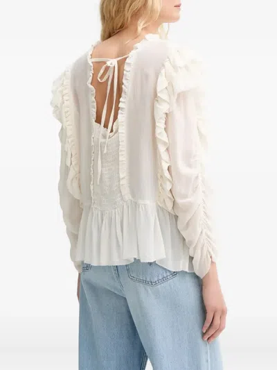 CRISP 荷叶边罩衫