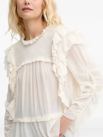 CRISP 荷叶边罩衫