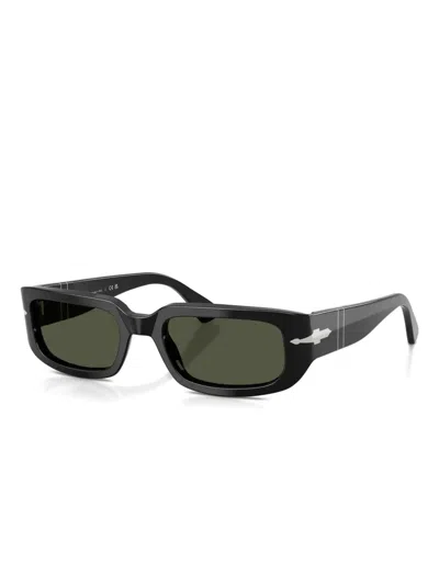 Persol Rectangle-frame Sunglasses In Black