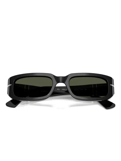 Persol Rectangle-frame Sunglasses In Black