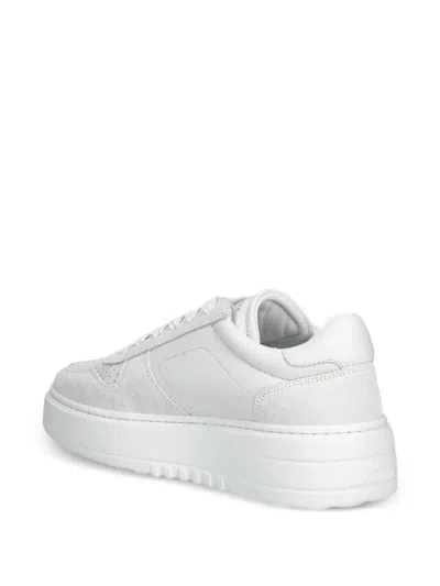 Copenhagen Leather Lace-up Sneakers In White