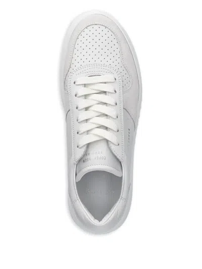 Copenhagen Leather Lace-up Sneakers In White