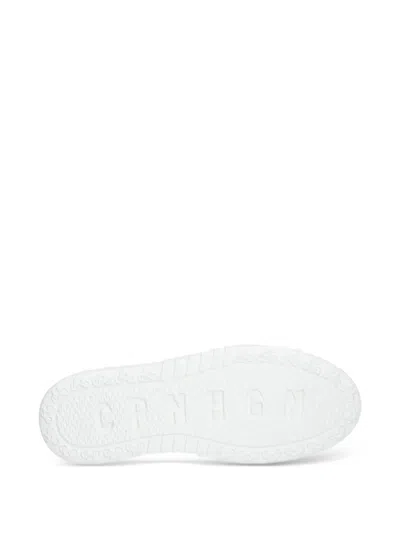 Copenhagen Leather Lace-up Sneakers In White