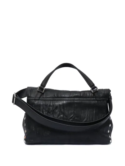 Zanellato Postina Plisse Size S Color Black Lazzarone In Black