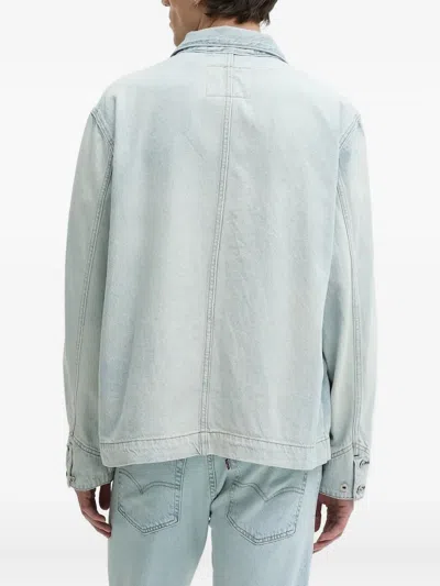 Levi's Zip-front Pocket Jacket In Blue