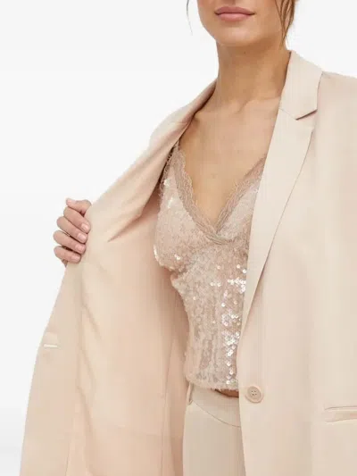 平驳领单扣西装夹克