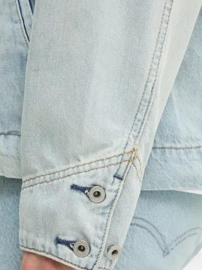 Levi's Zip-front Pocket Jacket In Blue