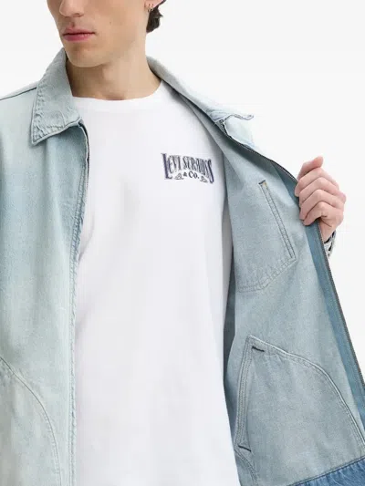 Levi's Zip-front Pocket Jacket In Blue