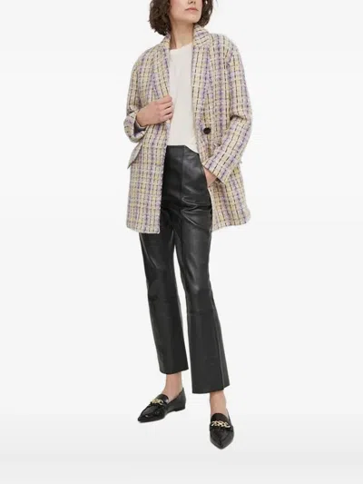 粗花呢西装夹克