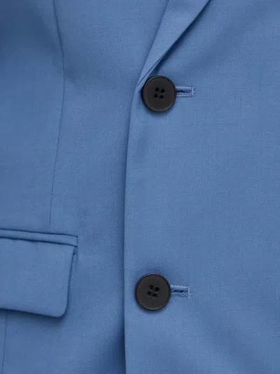 Sisley Paris Double-breasted Blazer In Blue